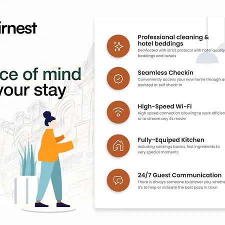 Apartment Charming 1br With Terrace Praca Flores | By Airnest *