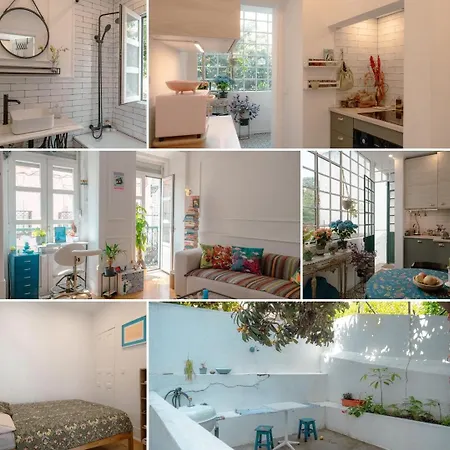 Appartement Charming 1br With Terrace Praca Flores | By Airnest Lisboa